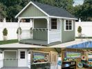 Custom Order a Poolside Snack Shed from Pine Creek Structures of Egg Harbor 