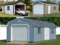 Custom Order A One-Car Garage from Pine Creek Structures of Zelienople